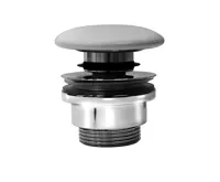 GSI GSI umyvadlová výpust 5/4“, click-clack, keramická zátka, 5-65mm, bílá mat GSI GSI umyvadlová výpust 5/4“, click-clack, keramická zátka, 5-65mm, bílá mat