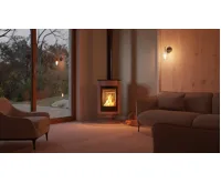 HS Flamingo Krbová kamna MASTERFLAMME ® Medie II, krémová (37)