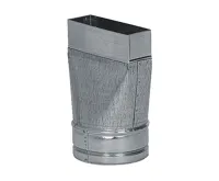 HS Flamingo Redukce hranatá 150x50 mm, kanál - flex 150 mm