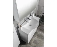 AQUALINE ZARA 80 keramické umyvadlo nábytkové 79,5x46cm, bílá (8)