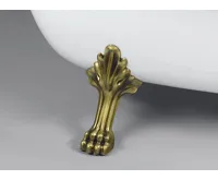 POLYSAN CHARLESTON volně stojící vana 188x83x69cm, nohy bronz, bílá (5)