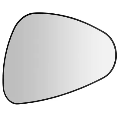 SAPHO ELENA zrcadlo s LED podsvícením 20W, 68x96cm, černá mat