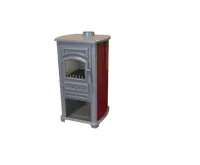 BELLA THALIA, krbová kamna FORTE ECO bordó 5,4 kW