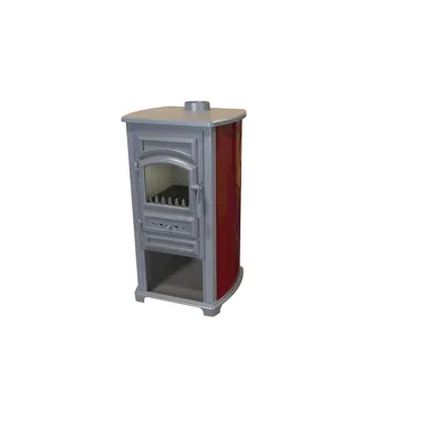 BELLA THALIA, krbová kamna FORTE ECO bordó 5,4 kW