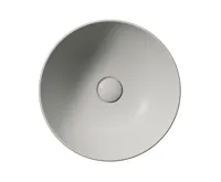GSI NUBES keramické umyvadlo na desku průměr 40cm, cenere mat (3)