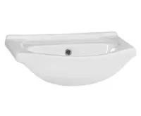 AQUALINE SIMPLEX ECO keramické umyvadlo, nábytkové, 50x42cm, bílá