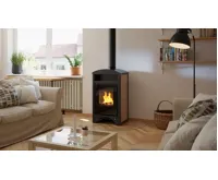HS Flamingo Krbová kamna AQUAFLAM VARIO ® BARMA 11/7kW dlažba Bělený Dub, elektronická regulace (12)