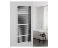 AQUALINE TUBINI otopné těleso 596x1454 mm, Antracit (1)