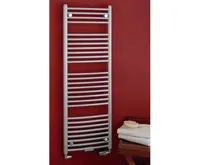 Koupelnový radiátor PMH DANBY D4W 450x1290, Bílá lesk Koupelnový radiátor PMH DANBY D4W 450x1290, Bílá lesk