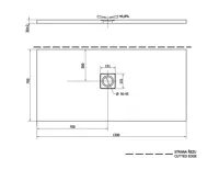 POLYSAN FLEXIA vanička z litého mramoru s možností úpravy rozměru, 150x70cm (2)