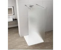 POLYSAN ESCA CHROME jednodílná sprchová zástěna do prostoru, matné sklo, 1500 mm POLYSAN ESCA CHROME jednodílná sprchová zástěna do prostoru, matné sklo, 1500 mm