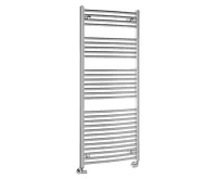 AQUALINE ALYA otopné těleso oblé 600x1420mm, chrom