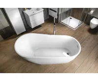 AQUALINE TISA volně stojící vana, 170x80cm, bílá (5)