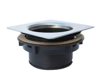 Čtvercová výpusť - hrdlo komplet