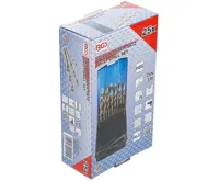 BGS Vrtáky HSS spiralové broušené, 1 - 13 mm ,26 dílů sada (5)