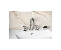 SAPHO AXIA tříprvková stojánková umyvadlová baterie, chrom (1)