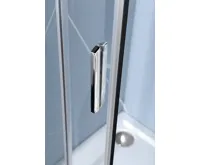 POLYSAN EASY čtvrtkruhová sprchová zástěna 900x800mm, L/R, čiré sklo (10)