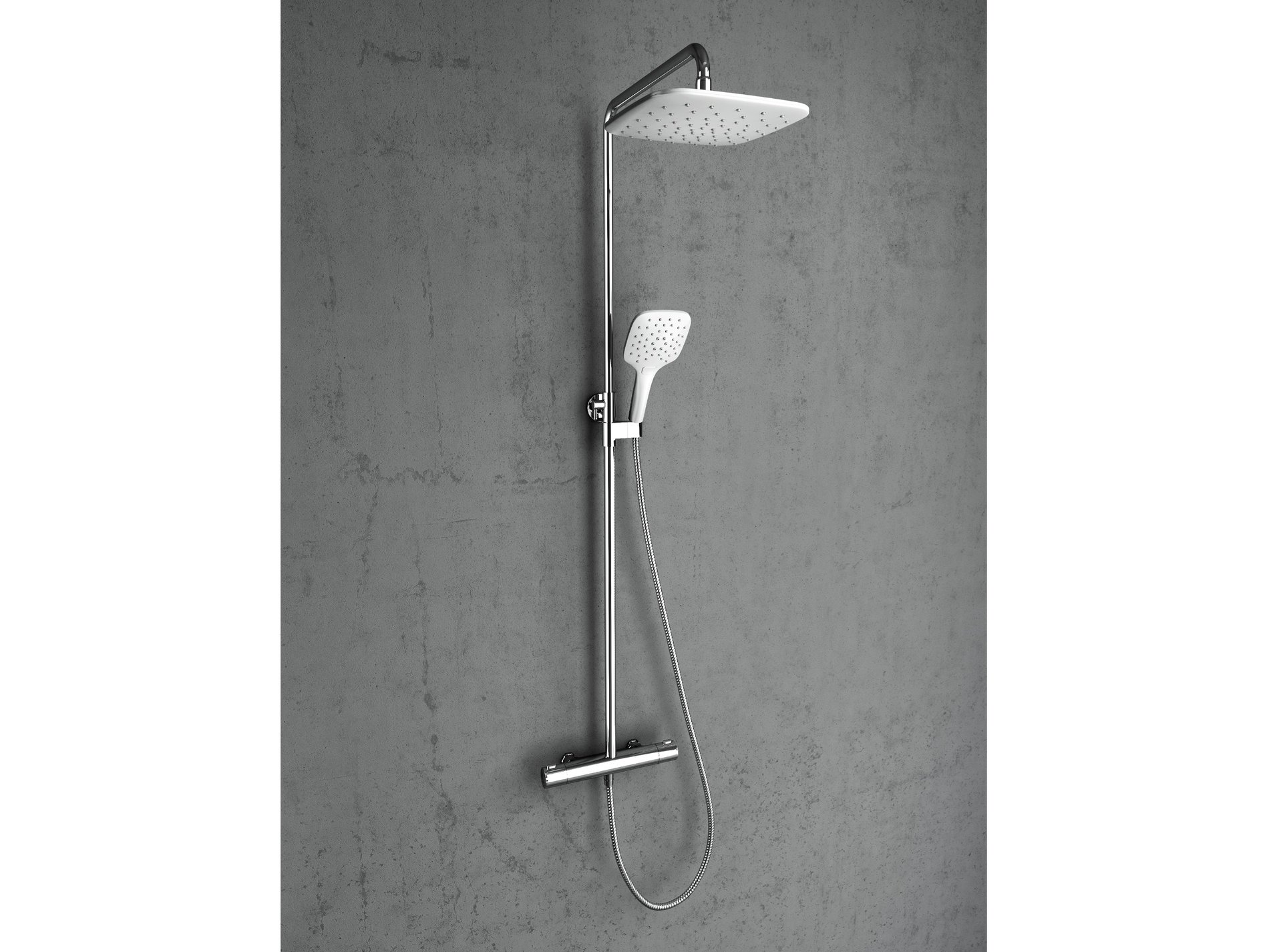 Ravak te 093.00/150 sprchový sloup 300 s termostatickou baterií, posuvný