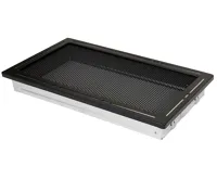 HS Flamingo Krbová mřížka 16x32 cm, TREND černý mat HS Flamingo Krbová mřížka 16x32 cm, TREND černý mat
