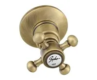 SAPHO ANTEA podomítková sprchová baterie, 2 výstupy, bronz (1)