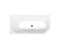 POLYSAN ASTRA L SLIM asymetrická vana 165x80x48cm, bílá (1)