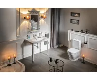 CREAVIT ANTIK WC kombi, spodní/zadní odpad, bílá (3)