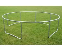 GoodJump 4UPVC červená trampolína 305 cm s ochrannou sítí + žebřík + krycí plachta (9)