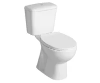 AQUALINE MANUEL WC kombi, dvojtlačítko 3/6l, spodní odpad, bílá