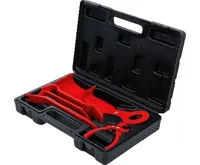 BGS Klíny pro uvolnění ozdobných lišt, různé tvary, s odnýtovacími kleštěmi, 6dílná sada (2)