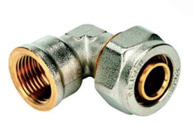 Wigell šroubovací tvarovka koleno přechodové 90° 16x1/2" závit vnitřní