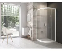 Ravak sprchový kout čtvrtkruh BLCP4-90 bílá+Grape