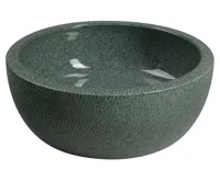 SAPHO PRIORI keramické umyvadlo na desku, Ø 42 cm, zelená (7)