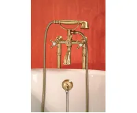 POLYSAN FOXTROT volně stojící vana 170x75x64cm, nohy bílé, černá/bílá (7)