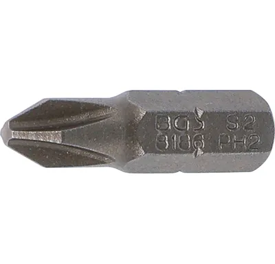 BGS Bit, pohon vnější šestihran 6,3 mm (1/4"), křížový PH2