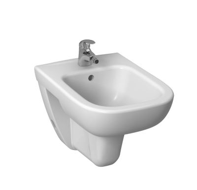 DEEP by JIKA Závěsný bidet s otvorem pro baterii, bílá 830612