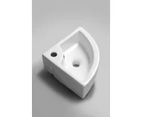 SAPHO GYNT keramické umyvadlo, rohové, 33x33 cm, bílá (5)