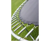 GoodJump 4UPVC červená trampolína 366 cm s ochrannou sítí + žebřík + krycí plachta (14)