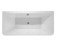 POLYSAN LIBERTA D nástěnná stojící vana 170x78x60cm, bílá (3)