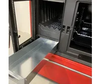 PLAMEN Sporák na tuhá paliva 850 GLAS - P černý (9)