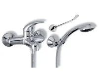 NOVASERVIS Vanová baterie 150 mm Metalia 55 chrom -lék páka - 55020,0L