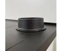 PLAMEN Sporák na tuhá paliva SLAVONAC N - P černý (21)