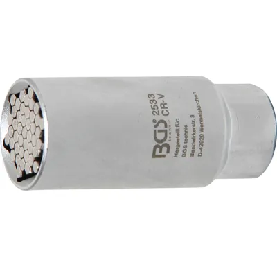 BGS Hlavice nástrčná 3/8" univerzální 8,0 - 21,0 mm