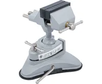 BGS Stolní svěrák | otočný | Čelisti 70 mm | s vakuovou sací základnou (6)