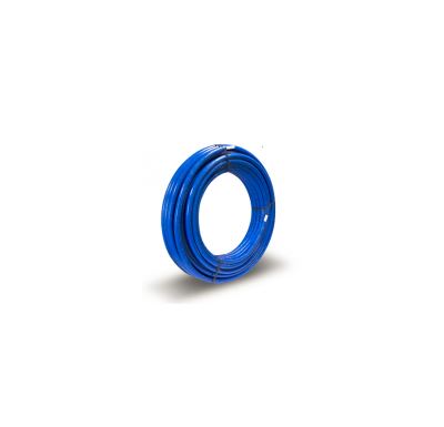 KIIPTHERM Plastová trubka PEX/AL/PEX 18x2 - 95°C | 1m - Izolovaná modrá