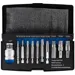 BGS Sada pro povolení poškozených šroubů, pro defektní T-profil (pro Torx) T10 - T55, 11díln