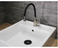 Eisl Flexo světle šedá / lesklý chrom (38)