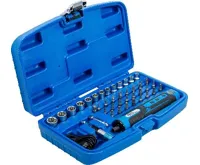 BGS Aku šroubovák, vč. sady bitů a nástrčných klíčů, 41dílná (5)