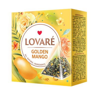 Čaj Lovaré Golden Mango (15 pyramid)