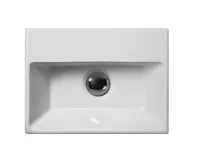 GSI NORM keramické umývátko, 35x26cm, bez otvoru, bílá ExtraGlaze (3)