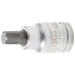 BGS Hlavice nástrčná, délka 54 mm, čtyřhran 12,5 mm (1/2&quot;), pro VAG Polydrive